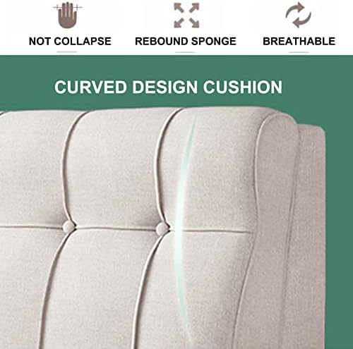 Large Bolster Headboard Pillow with Removable Cover