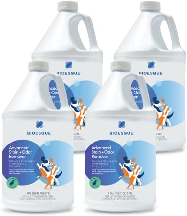Bioesque Advanced Stain Odor Remover 1 Gallon Pack of 4 1