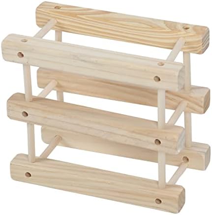 Pssopp Freestanding Wine Rack with 3 Tiers