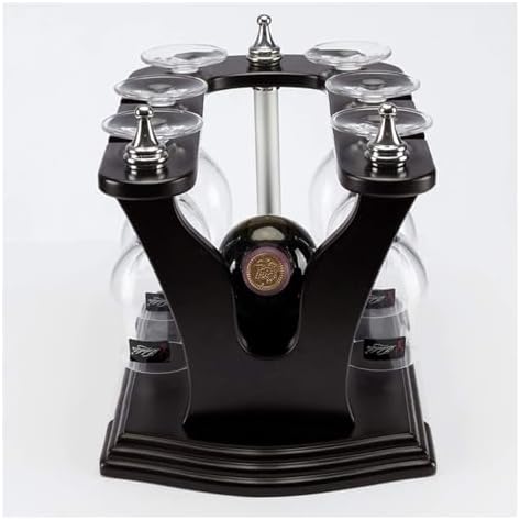 OXOAMP Y-Shaped Wooden Wine Rack Freestanding