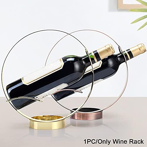 Modern Silver Wine Rack for Home Storage Decor
