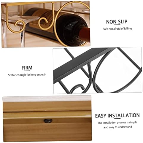 Ciieeo Wall-Mounted Wine Glass Holder 1pc