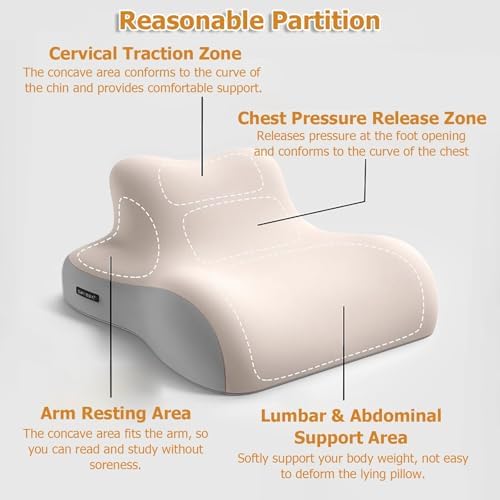 JYHHCYS Prone Pillow for Reading on Stomach