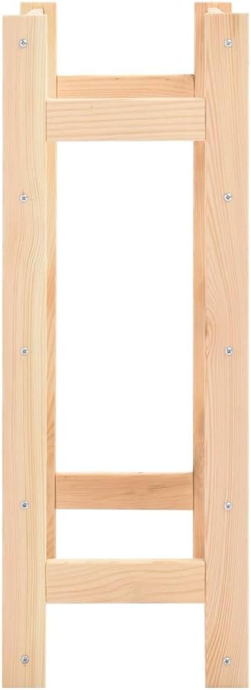 Aisifx 20 Bottle Pinewood Wine Rack