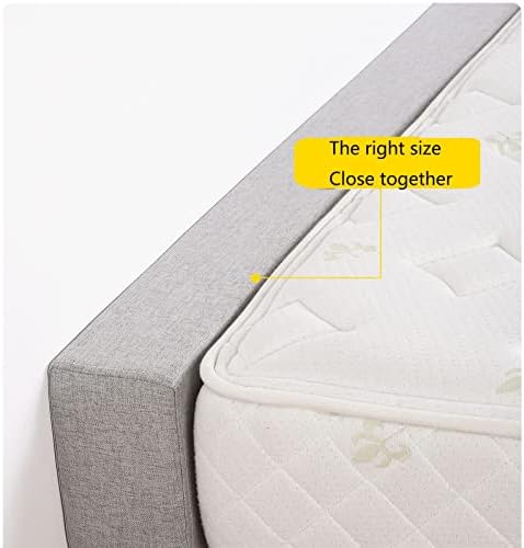 YSBJL Bed Gap Filler for Headboard King Removable Cover