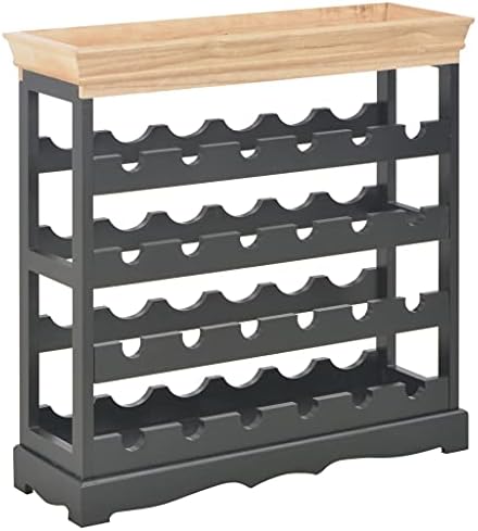 YITHOPI Freestanding Wine Rack Black 276x89x278