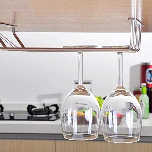 304 Stainless Steel Hanging Wine Glass Holder 1