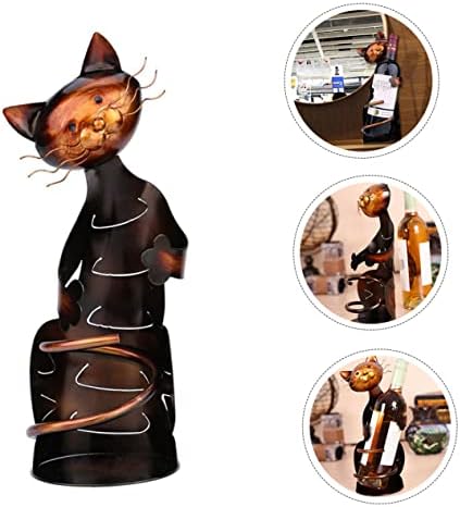 Zerodeko Cat-Shaped Wine Rack for Home Decor