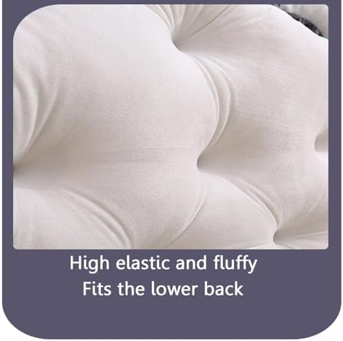 HACSYP Headboard Wedge Pillow - Reading and Lumbar Support Cushion