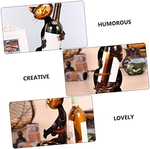 Zerodeko Cat-Shaped Wine Rack for Home Decor