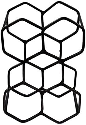 Storeindya Wrought Iron Wine Rack for Five Bottles