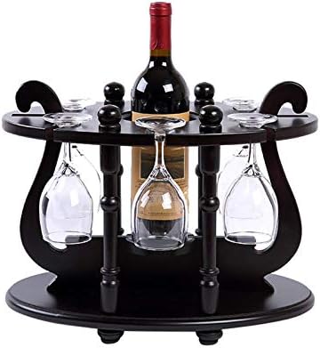 CGF- Freestanding Wine Rack with 6 Stemware Holders