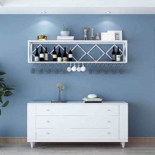 Wine Rack Floating Shelves Wall Mounted Multifunctional
