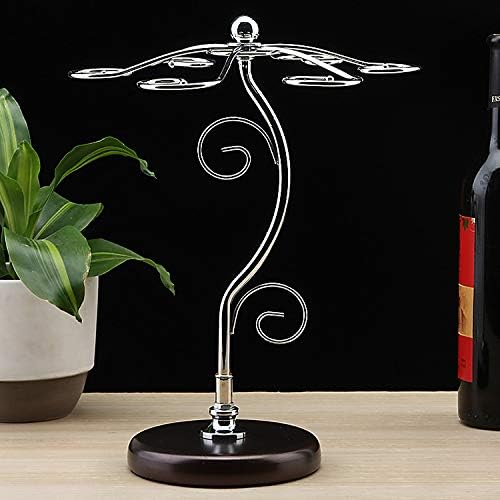 FIAMER Tabletop Wine Glass Holder Metal Storage Rack 1