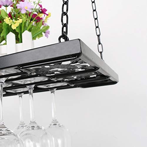 100cm Freestanding Wine Glass Holder with Chain