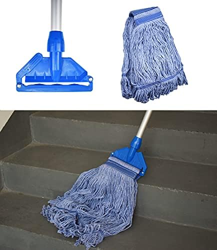 NIUBEE Heavy Duty String Blue Mop Head Replacement