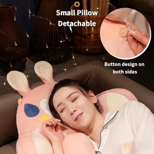 Reading Pillow Large Backrest with Detachable Neck Roll