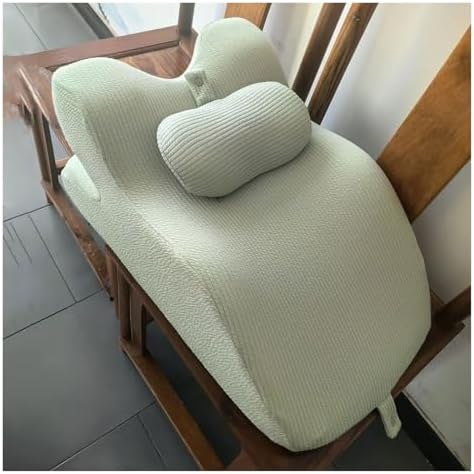 JYHHCYS Memory Foam Prone Pillow with Removable Headrest