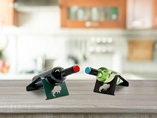 Collegiate Series NDSU Bison Wine Holder Black