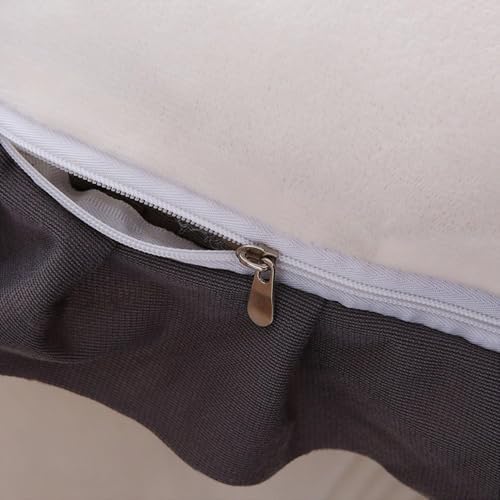 HACSYP Headboard Wedge Pillow - Reading and Lumbar Support Cushion