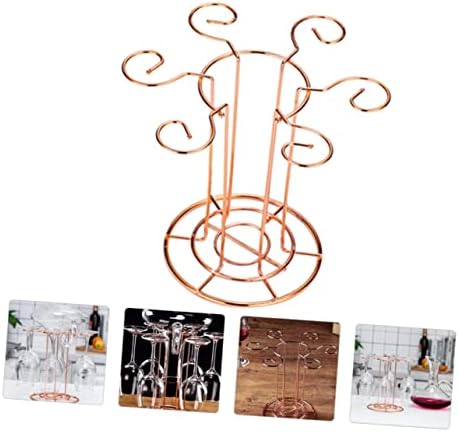 SOLUSTRE 1Pc Tabletop Wine Glass Rack