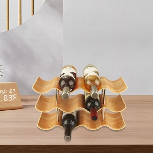 ABuff 3 Tier Wine Rack 12 Bottle Holder Stand