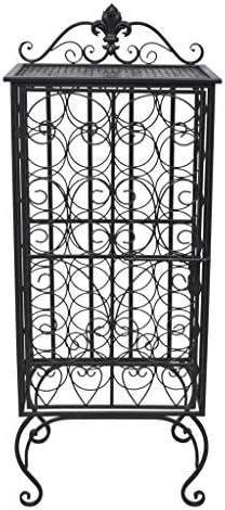 YITHOPI 28 Bottle Metal Wine Rack Countertop