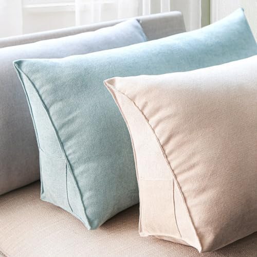UEncounter Velvet Back Support Pillow with Storage Pocket 1
