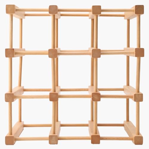 Yuehuam 12-Bottle Stackable Wine Rack