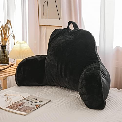Meeting Story Reading Pillow with Rabbit Fur and Arms