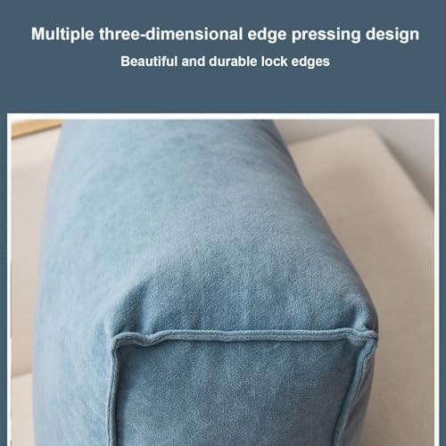 Yonwait Back Support Pillow Comfortable Headboard Pillow with Removable Cover