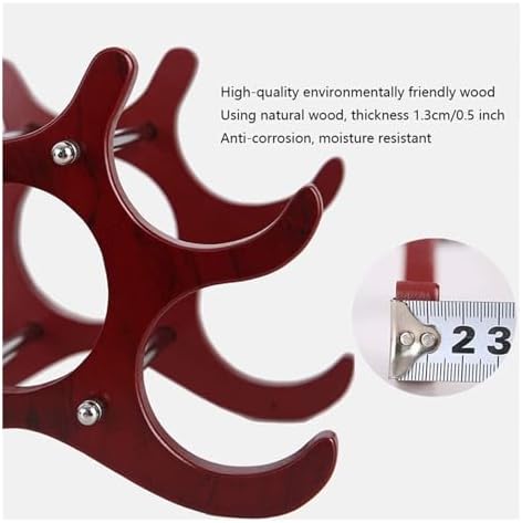 OXOAMP Functional space-saving wine rack 6 bottles