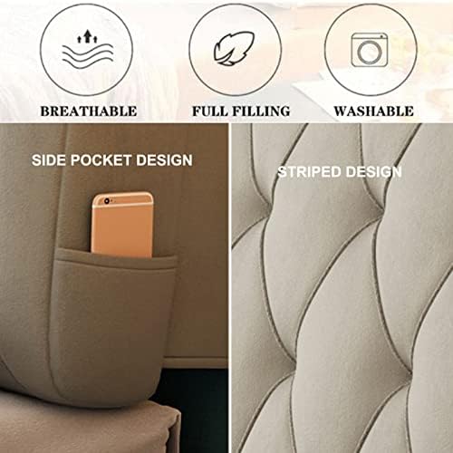 King Size Headboard Cushion with Removable Cover 1