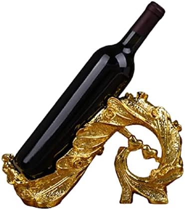 BIOMICE Gold Peacock Resin Wine Rack
