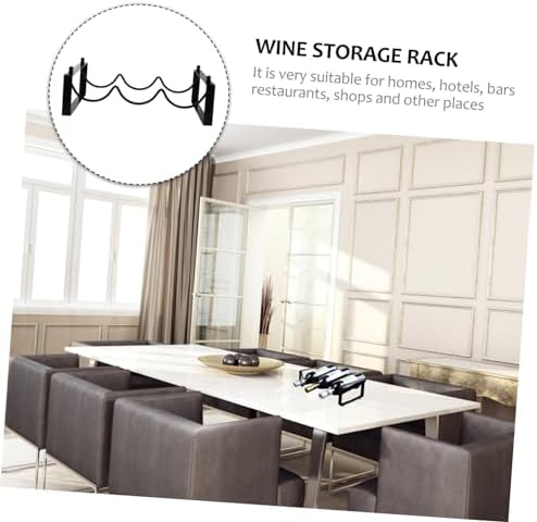 Cabilock 1pc Modern Wall Mount Wine Rack