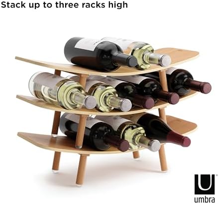 Umbra Vinola Wine Rack Natural 1