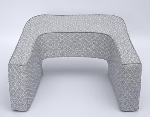 Comfyt Reading Pillow with Large Lap Desk and Pocket Arm Rest