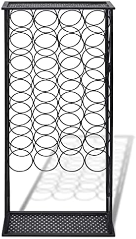 QZZCED Freestanding Wine Rack - 28 Bottles Capacity