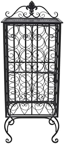 CHARMMA Freestanding Wine Rack for 28 Bottles