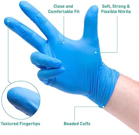 Trustex Nitrile Gloves Powder Free 32 Mil
