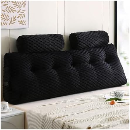 GROWTHLIN Back Cushion with Removable Neck Roll and Washable Cover
