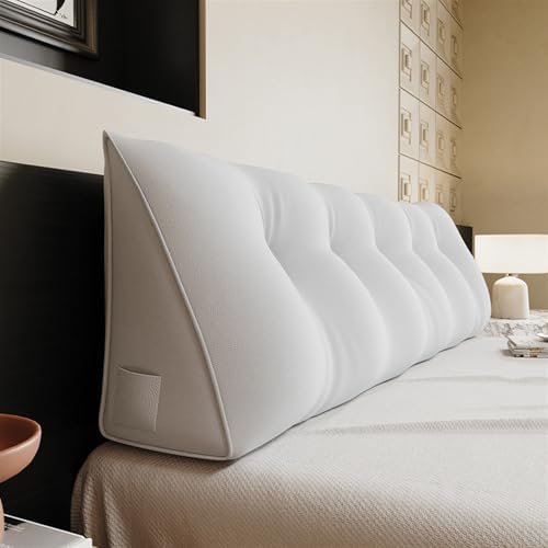 DLLDLGG Faux Leather Headboard Pillow with 6 Buckles 1