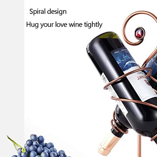 Creative Freestanding Wine Rack for 2 Bottles
