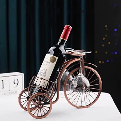 CicodonaGift Single Bike Wine Bottle Holder Glass Rack