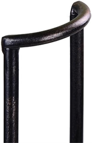 LUNEZY 5-Bottle Wine Rack Wall Holder Black