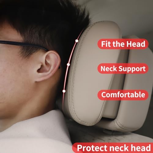 VimrOd Car Neck Pillow for Toyota Land Cruiser 300 LC300 2021-2023
