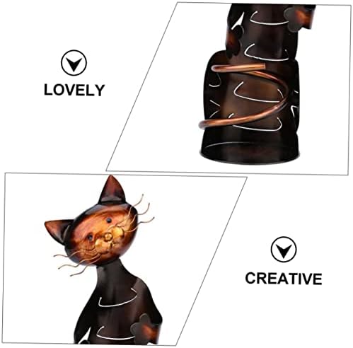 Zerodeko Cat-Shaped Wine Rack for Home Decor