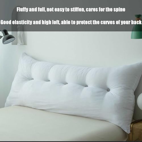 XHSUEN Back Cushion for Bed with Removable Cover