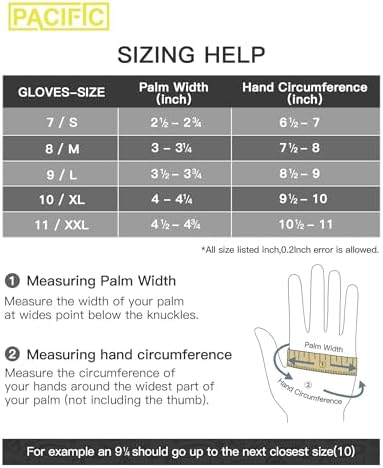 PACIFIC 8-Mil Heavy-Duty Nitrile Gloves Large 1