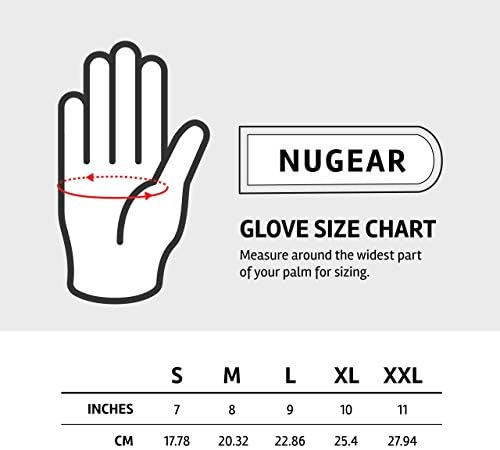 Nugear 12 Pairs Microfoam Nitirile Gloves 15 Gauge 1